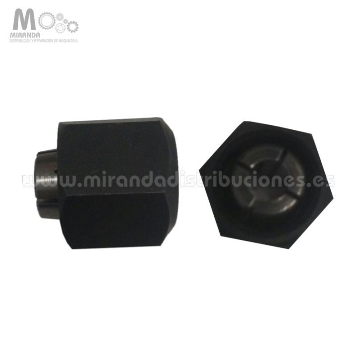 Pinza de sujeción de 8 mm.